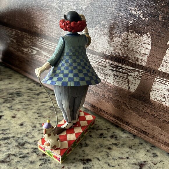 Jim Shore Heartwood Creek - "Clown's Best Friend" 2006 9” Tall - Picture 4 of 10